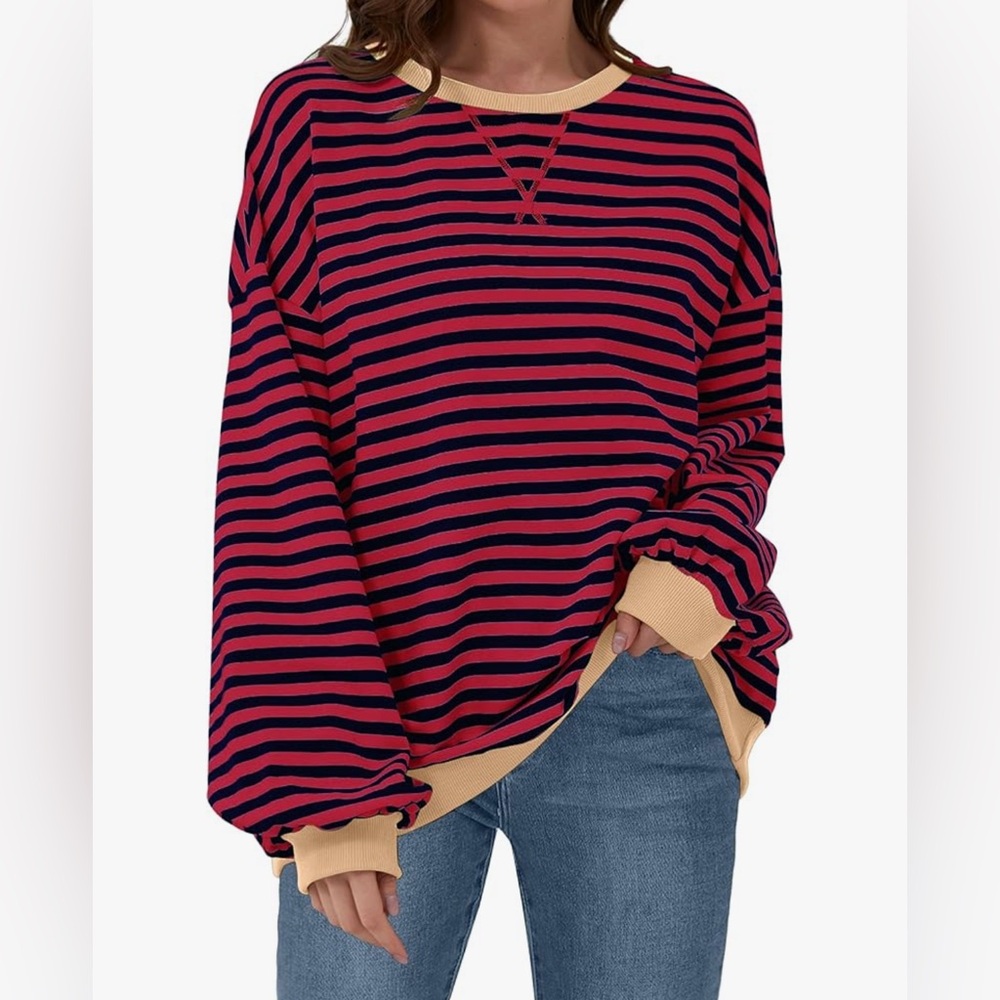 NWT Long Sleeve striped top